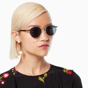 Kate Spade Adelais Round Sunglasses